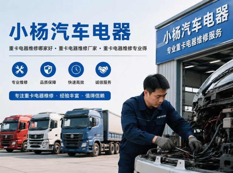 桦南县为重卡运输提供电器维修方案